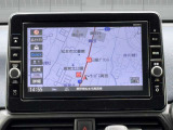 目的地を設定すれば瞬時にルートを出して案内してくれるので便利!!どの世代の方でも使いやすいナビです。