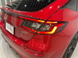 視認性がいいテールランプ。後続車にも存在をアピール。