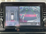 アラウンドビューモニターで全周囲が見えるのでバックや駐車が苦手な方も安心です。