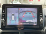 アラウンドビューモニターは車の全周囲をカメラで映しだして障害物や人を確認、周りの状況を確認しながら安全に駐車できる便利な装備になります。