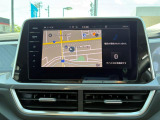 タッチパネルの純正ナビゲーション「ディスカバープロ」。Bluetooth、App-Connectなどの機能を搭載しています。