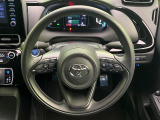 インテリアに合わせたデザインのステアリングは、運転される方のことも考え、運転しやすい形状、大きさです。是非一度、実際に触ってお確かめください。