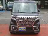 スペーシアカスタム ハイブリッド(HYBRID)  XSターボ 2WD 純正9インチフルセグナビ