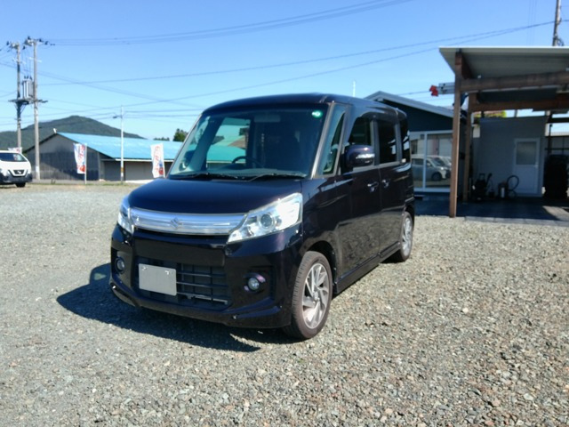 スズキ スペーシアカスタム TS 4WD の中古車詳細 (85,000km, パープル