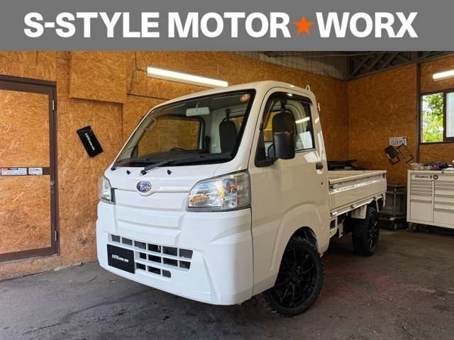 サンバートラック TB 4WD マッドタイヤ エアコン付 パワステ付