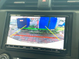 【バックカメラ】駐車時に後方がリアルタイム映像で確認できます。大型商業施設や立体駐車場での駐車時や、夜間のバック時に大活躍!運転スキルに関わらず、今や必須となった装備のひとつです!