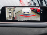 360&deg;ビューモニターを搭載しています。コーナーセンサーと合せてお使いいただくことで、安全、安心にお車の取り回しを行っていただけます。