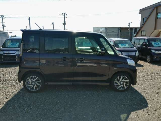 スズキ スペーシアカスタム TS 4WD の中古車詳細 (85,000km, パープル