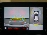 パノラミックビューモニター付きで、車両の周囲を確認することができるので安心できますね♪