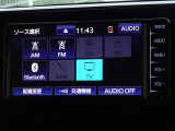 CD・ブルートゥースを使用することができます。
