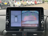 アラウンドビューモニター☆クルマを真上から見下ろしているかのような映像で駐車をサポートします☆