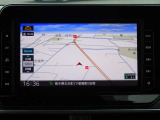 【ナビ】メモリーナビ(MJ320D-L)付きです。目的地を設定すれば初めての場所でも簡単に行くことができます。もちろん音楽だって聴けちゃいます♪