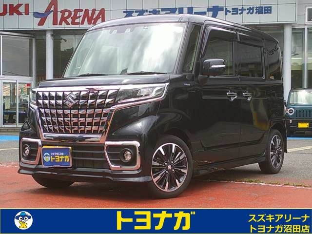 スペーシアカスタム ハイブリッド(HYBRID)  XSターボ 2WD 純正9インチフルセグナビ