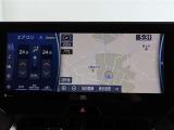 ナビゲーション付き。タッチパネル式で使いやすく、お出かけもラクラクです。