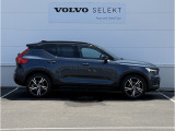 ◆サイド/流麗なプロポーションはVOLVO車の真骨頂。「美しいものと共にありたい」というオーナーの願いを満たします