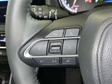 ステアリングスイッチ装備!運転しながら手元でオーディオの操作などができます。