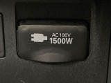 【1500Wアクセサリーコンセント】消費電力1500Wまでの家電が使えます。キャンプやスポーツ・アウトドアでのアクティビティはもちろん、災害・停電の際に大活躍♪