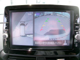アラウンドビューモニター!空から見下ろしているかのような映像を映し出します。駐車時には安心ですよね♪