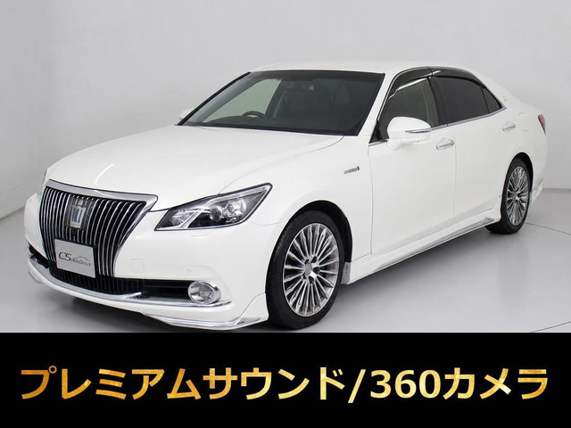 クラウンマジェスタ 3.5 Fバージョン 最上級F 360カメラ フルエアロ 黒本革