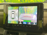 【全方位モニター用カメラ】専用のカメラにより、上から見下ろしたような視点で360度クルマの周囲を確認することができます☆死角部分も確認しやすく、狭い場所での切り返しや駐車もスムーズに行えます。