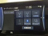 ブルートゥースに接続することにより、スマホに入ったお気に入りの音楽を車内で楽しむことができます♪あると本当に便利な機能になっています!