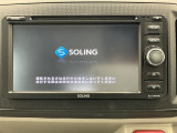 社外メモリーナビ付きです!CD再生、ワンセグTV視聴、Bluetooth接続可能です!