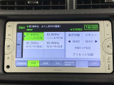 ワンセグテレビ、CD、Bluetoothオーディオなどが楽しめます。