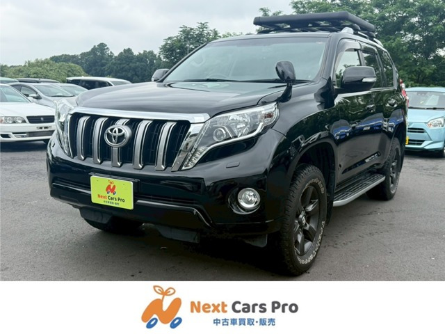 ランドクルーザープラド 2.7 TX アルジェント クロス 4WD 社外ナビ バックカメラ フ...
