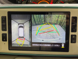 【パノラマモニター】専用のカメラにより、上から見下ろしたような視点で360度クルマの周囲を確認することができます☆死角部分も確認しやすく、狭い場所での切り返しや駐車もスムーズに行えます。