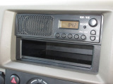 オーディオはAM/FMラジオです。ご休憩の時も楽しくなりますね!