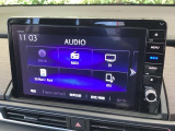 ナビ機能だけでなく、ミュージックサーバー、Bluetooth、フルセグテレビ、DVDとCD再生など、オーディオ機能がついています。