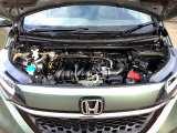 自慢のエンジンはパワードbyHONDAです。精度とバランスにこだわって、低回転からスムースなパワーを発揮します。