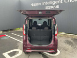 大きく開くリヤハッチ,荷物スペースも確保できます
