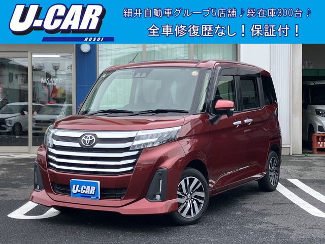 ルーミー 1.0 カスタム G 禁煙車・ワンオーナー・純正ナビ・両側パワ