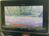 【バックカメラ】駐車時に後方がリアルタイム映像で確認できます。大型商業施設や立体駐車場での駐車時や、夜間のバック時に大活躍!運転スキルに関わらず、今や必須となった装備のひとつです!