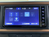 フルセグテレビ、DVD、CD、ブルートゥースオーディオなどが楽しめます。