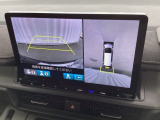 ☆マルチビューカメラ付きバックカメラ☆駐車の際はバックモニターがサポートしてくれますので安心ですね♪