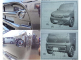 駐車時の接近物確認を補助する障害物センサー付きです。
