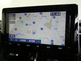 目的地をセットして迷わず目的地にGO!※地図更新(有料)をすることにより新しい道を案内する事が出来ます。【製造年式により、地図の更新(有料)が出来ない物もあります。】