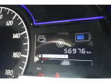 視認性の良い見やすいメーターです!走行56976キロ。