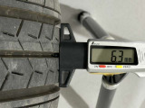 夏タイヤの残り溝は6.3mmです。スリップラインからは4.7mmとなっております。