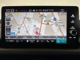 高精細画面で操作がしやすいホンダ純正ナビを装着しています。