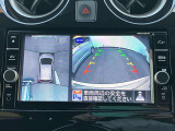 上から丸見えアラウンドビューモニターで車庫入れも安心楽々です!夜間でも綺麗に映ります。