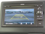 リアワイドカメラシステム!従来の視野に加えて、後方側方を約180&deg;まで見えるワイドビューと、後方を真上から見たような視野で駐車時などに便利なトップダウンビューの3つの視野があります!