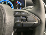 前方の車との車間を設定し、スピードを上げたり緩めたりを自動で行ってくれる追尾式の「レーダークルーズ」。上級装備の一つです!高級車にしかつかない嬉しい機能です。