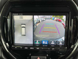 360度のビューモニターが付いておりますので駐車の際も死角などの確認などでぜひお使いください☆