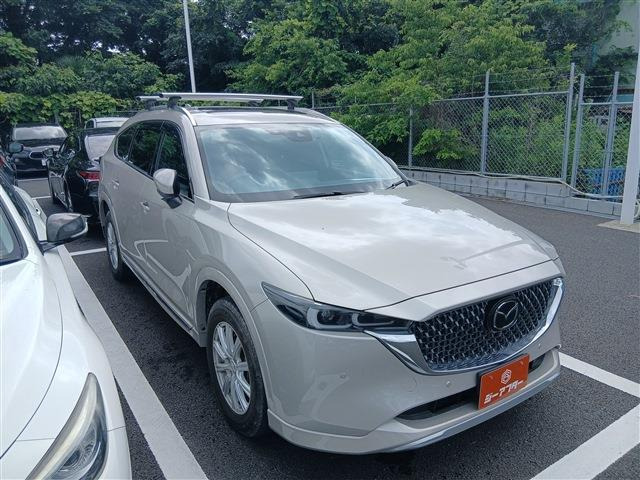 CX-8 2.2 XD エクスクルーシブ モード 禁煙車 サンルーフ 黒革シート