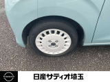 純正アルミホイール装着