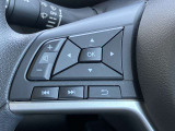 ステアリングスイッチ搭載!ハンドルひとつで手を離さなくても運転中視線をそらさなくても操作が出来て便利です
