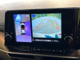 【アラウンドビューモニター】専用のカメラにより、上から見下ろしたような視点で360度クルマの周囲を確認することができます☆死角部分も確認しやすく、狭い場所での切り返しや駐車もスムーズに行えます。